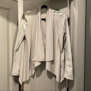BlankNYC Drape Front Jacket